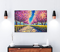 Obraz Maľované stromy 1902